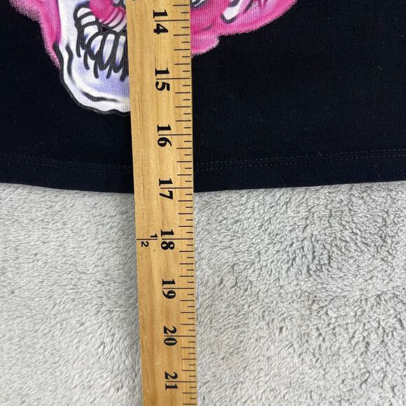 Broken Promises Top Gets Hurt Crop Baseball Jersey Womens Black Medium Black - Picture 9 of 11